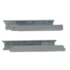 Corrediça telescópica invisível com amortecedor EspaçoFix para 35kg abertura 450 mm
