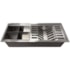 Cuba gourmet calha escorredora EspaçoKB 4518 inox escovado