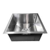 Cuba Gourmet com acessorios EspaçoKB H4444 inox escovado quadrada Cuba Gourmet com acessorios EspaçoKB H4444 inox escovado quadrada