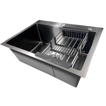 Cuba Gourmet com acessorios EspaçoKB H6045b black acetinado