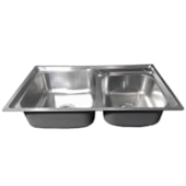 Cuba gourmet dupla com acessórios EspaçoKB MD7843 satin acetinado
