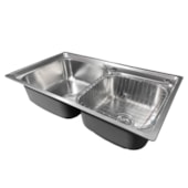 Cuba gourmet dupla com acessórios EspaçoKB MD7843 satin acetinado