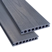 Deck WPC Esplane EspaçoFloor Régua Silver Grey 15x290cm