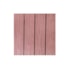 Deck WPC madeira plástica EspaçoFloor Modular carvalho red brown 30 x 30 cm
