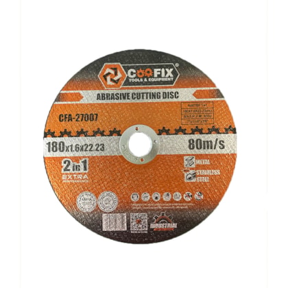 Disco de corte fino abrasivo EspaçoFix 115 mm pacote 25 unid