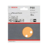 Disco de lixa grão 80 Bosch C470 P80 115 mm pacote 5 unid