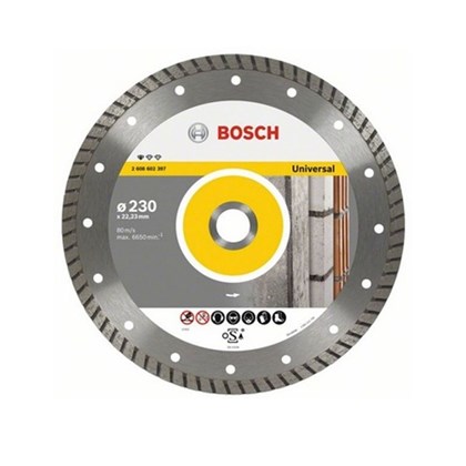 Disco diamantado Bosch turbo universal 230mm