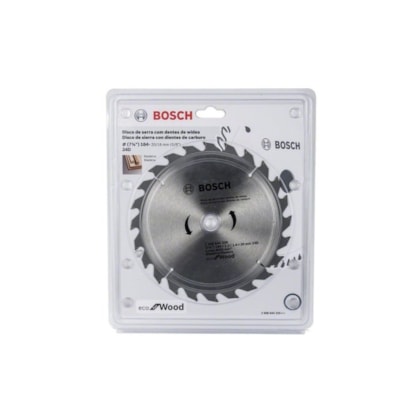Disco serra circular 24 dentes Bosch Eco D184 x 24T