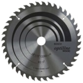 Disco serra circular 40 dentes Bosch Optiline 9 1/4 polegadas