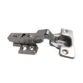 Dobradiça MDF curva com amortecedor EspaçoFix 35 mm