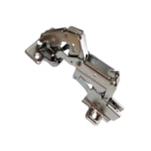 Dobradiça MDF curva com amortecedor EspaçoFix 35 mm