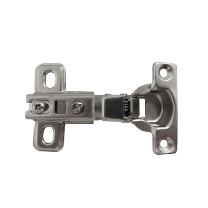 Dobradiça MDF curva p/ Espaçofix Two Way 26 mm
