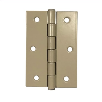 Dobradiça naval para divisória EspaçoFix bege 88 x 57 mm