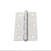 Dobradiça naval para divisória EspaçoFix branca 88 x 57 mm