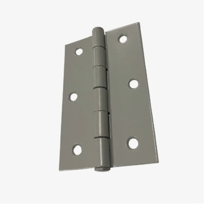 Dobradiça naval para divisória EspaçoFix cinza 88 x 57 mm