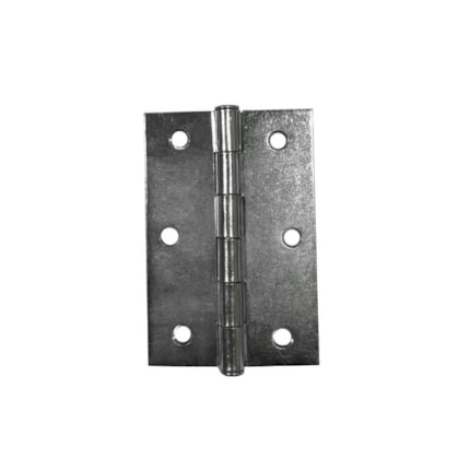 Dobradiça naval para divisória EspaçoFix cromado 88 x 57 mm