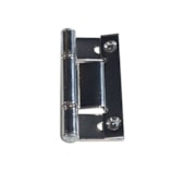 Dobradiça naval para divisória Vouga cromado 88 mm 3 1/2