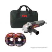 Esmerilhadeira angular c/ 2 Discos e Bolsa 9004 Skil 830W 220V 4.1/2" Esmerilhadeira angular c/ 2 Discos e Bolsa 9004 Skil 830W 220V 4.1/2"