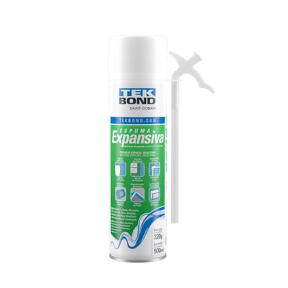 Espuma expansiva Quartzolit TekBond 500ml