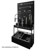 Expositor display cuba e torneiras EspaçoKB - não acompanha produtos