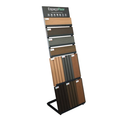 Expositor display decks WPC EspaçoFloor