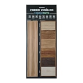 Expositor display forros vinílicos EspaçoForro 80 x 200 cm