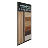 Expositor display forros vinílicos EspaçoForro 80 x 200 cm