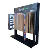 Expositor display pisos vinílicos e laminados EspaçoFloor