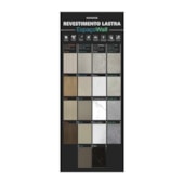 Expositor display quadro revestimento lastras EspaçoWall 80 x 200 cm