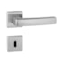 Fechadura banheiro Lockwell Design Quadra cromado 55 mm