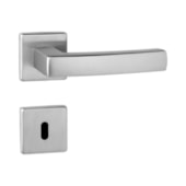 Fechadura interna Lockwell Design Quadra cromado 55 mm