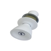 Fechadura naval botão-chave EspaçoFix branca