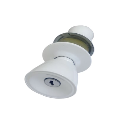 Fechadura naval botão-chave EspaçoFix branca