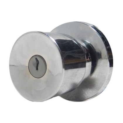 Fechadura naval botão-chave Lockwell 4149 cromado