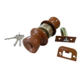Fechadura naval cylindrical forte Genérica ocre