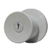 Fechadura naval Lockwell botão-chave p/ divisória 41416 branca
