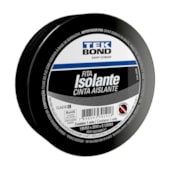 Fita adesiva isolante TekBond preta 19 mm rolo 20 m
