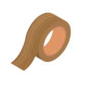 Fita de borda Tegus Charm freijó natural 64 mm rolo 20 m