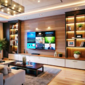 Fita LED flexível ambientes internos EspaçoLux luz amarela 5 m