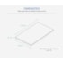Forro de fibra mineral EspaçoForro E-Decore Lay-in branco 12 x 625 x 1250 mm