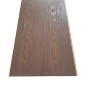 Forro de PVC em régua EspaçoForro Wood Nature oak nero 8mm x 25cm x 3,95m
