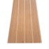 Forro de PVC em régua EspaçoForro Wood Slim novo carvalho 7mm x 25cm x 3,80m