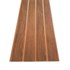 Forro de PVC em régua EspaçoForro Wood Slim novo castanho 7mm x 25cm x 3,80m