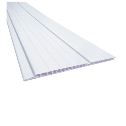 Forro de PVC em régua Plasbil Versatti branco 7 x 200 x 5000 mm