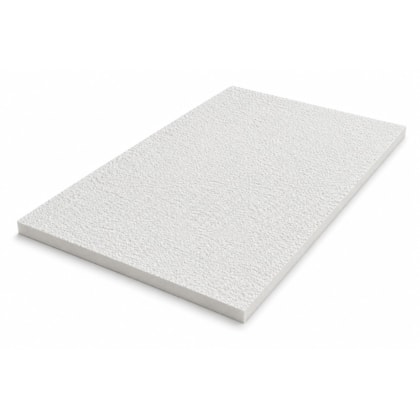 Forro lã de pet Ecofiber Stone branco 625 x 1250 mm