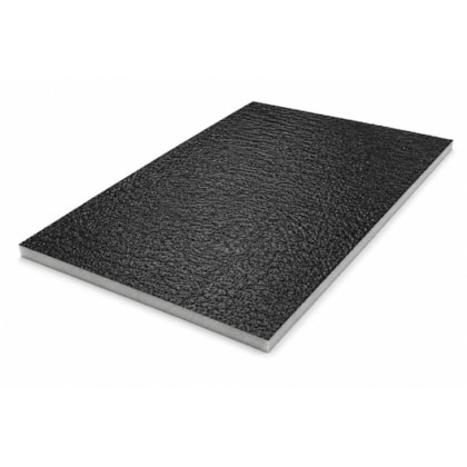 Forro lã de pet Ecofiber Stone preto 625 x 1250 mm