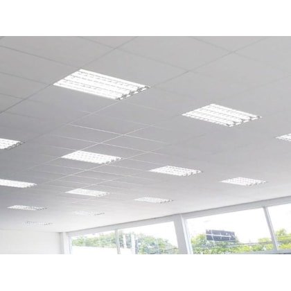 Forro lã de vidro Ecophon Mineralis 15 x 625 x 1250 mm