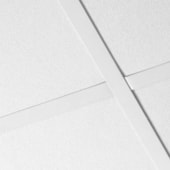Forro lã de vidro lay-in Ecophon Gedina branco 15 x 625 x 1250 mm