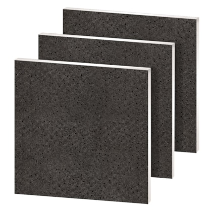 Forro mineral lay-in EspaçoForro E-Decore Branco 12 x 625 x 1250 mm
