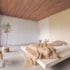 Forro vinílico em régua EspaçoForro Wood Nature cedro 8 x 250 x 3800 mm